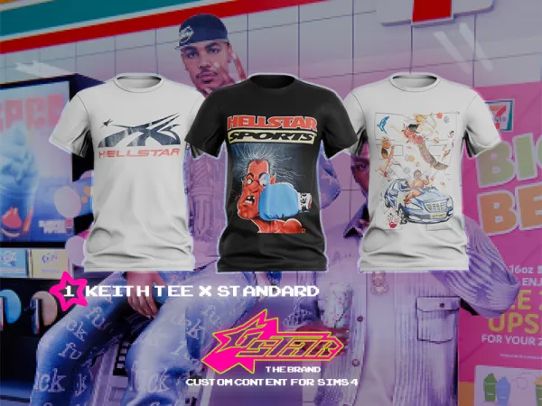 Alpha GSTAR Keith Tee (Standard Version) - The Sims 4 Custom Content