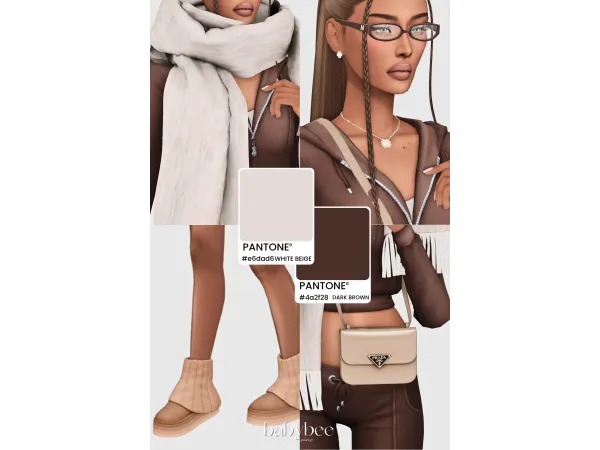 Maxis Match THE COLOURS OF AUTUMN Colour Pallete by babybeesims - The Sims 4 Custom Content