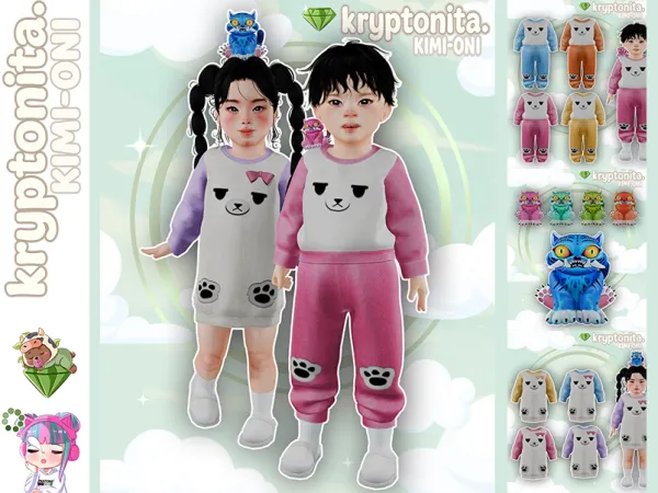 Maxis Match Huntrix Toddler - The Sims 4 Custom Content