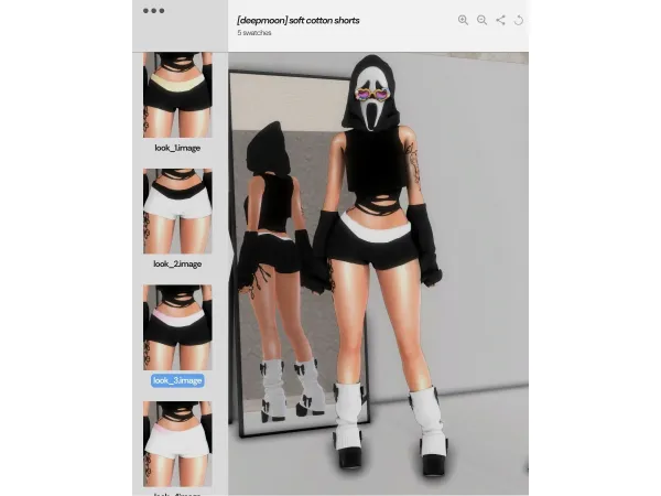 Mix soft cotton shorts ud835ude23ud835ude3a ud835ude25ud835ude26ud835ude26ud835ude31ud835ude2eud835ude30ud835ude30ud835ude2f - The Sims 4 custom content