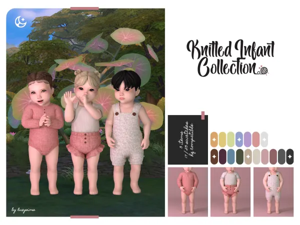 Maxis Match Knitted Infant Collection - The Sims 4 Custom Content