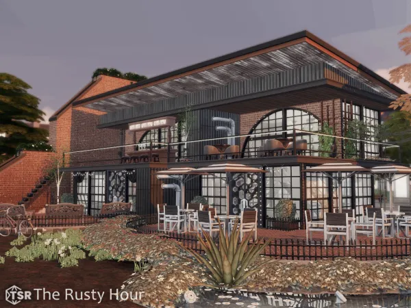 Maxis Match The Rusty Hour l noCC - The Sims 4 Custom Content