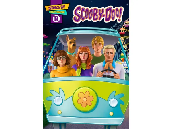 Maxis Match SCOOBY DOO MYSTERY SIMS by ratinher - The Sims 4 Custom Content