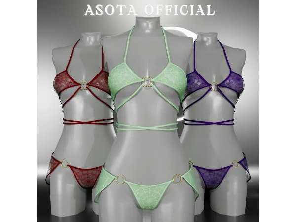 Alpha [ASOTA OFFICIAL] Elsie Outfit - The Sims 4 Custom Content
