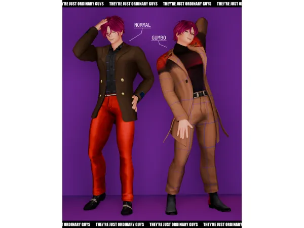 Maxis Match TENDO AMAHIKO by jeroine - The Sims 4 Custom Content