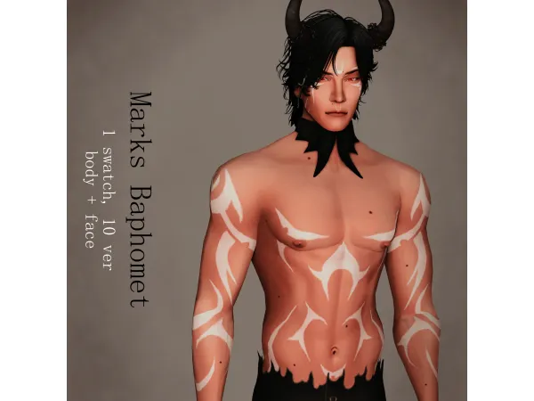 Mix Marks Baphomet by jarride - The Sims 4 Custom Content