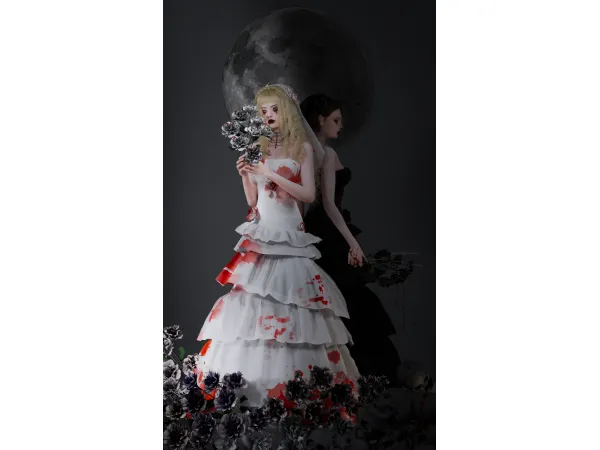 Halloween-2025 Bride Accessories by Diu0Diu404