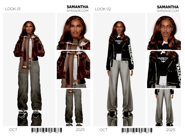 Alpha WORK OFFICE AUTUMN LOOKBOOK by siyasage - The Sims 4 Custom Content