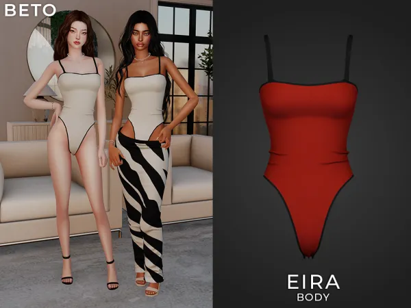 Alpha Eira (Body) - The Sims 4 Custom Content