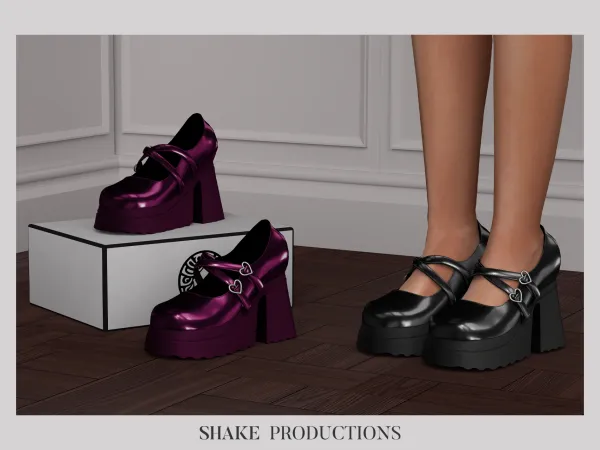 Alpha Blair Shoes V2 - The Sims 4 Custom Content