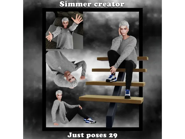 Mix Just poses 29 - The Sims 4 Custom Content