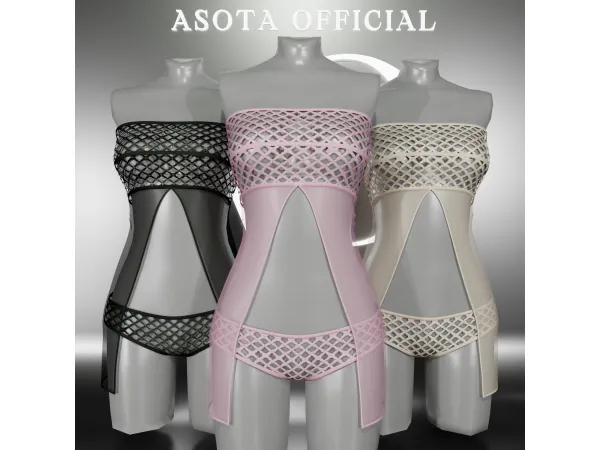 Alpha [ASOTA OFFICIAL] Kazuko Lingerie - The Sims 4 Custom Content