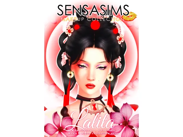 Mix LALITA EYESHADOWS EYELINERS uff5c MAKEUP MAXIS MIX - The Sims 4 Custom Content