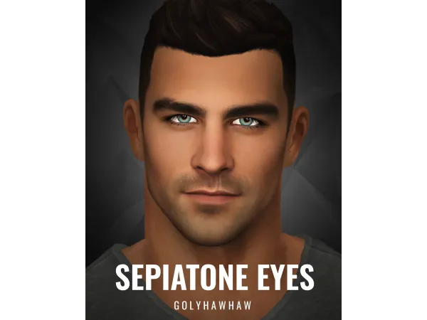 Maxis Match SEPIATONE EYES by golyhawhaw - The Sims 4 Custom Content