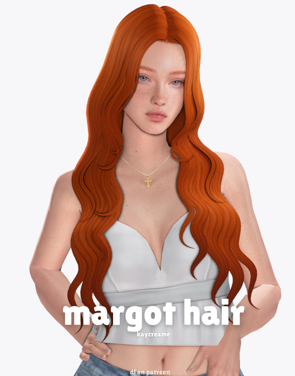 Maxis Match margot hair by simsfinds - The Sims 4 Custom Content
