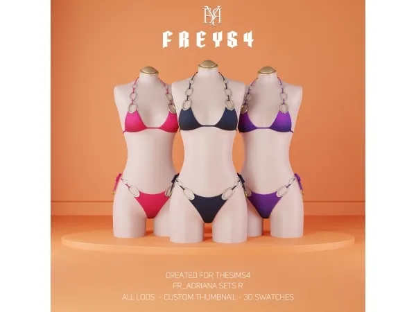 Alpha FR_Adriana Sets R - The Sims 4 Custom Content