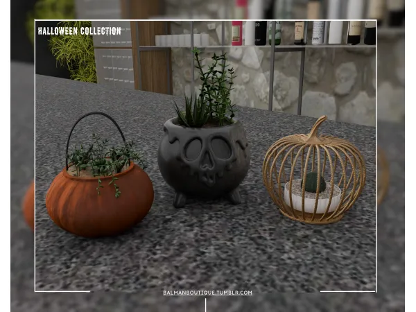 Mix Halloween Collection 06 Free Gift by balmanboutique - The Sims 4 Custom Content