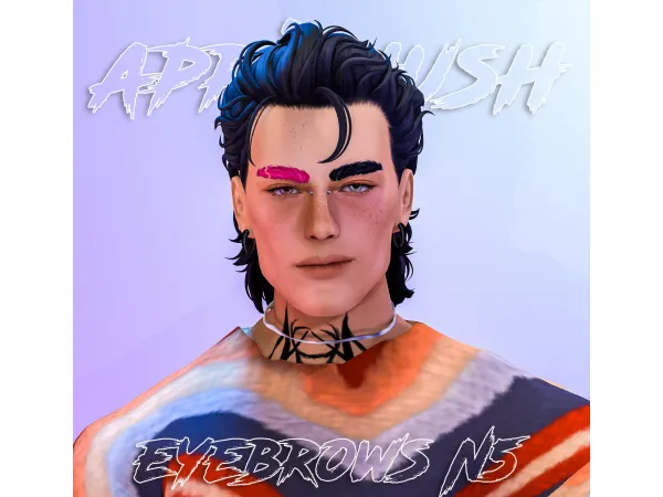 Maxis Match [aprilhush] eyebrows N5 - The Sims 4 Custom Content