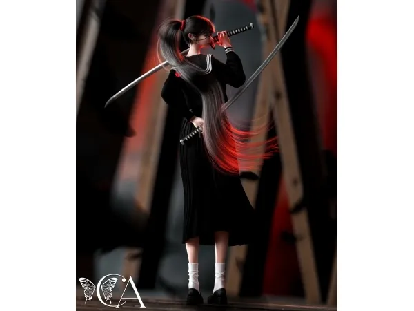 Mix ufe0f [CA27] School Hunter Posepack - The Sims 4 Custom Content