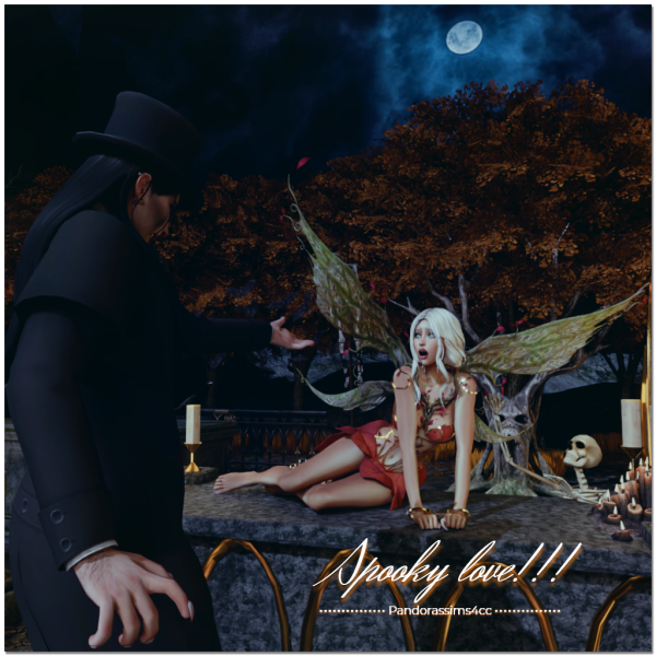 Maxis Match Spooky Love by pandorassims4cc - The Sims 4 Custom Content
