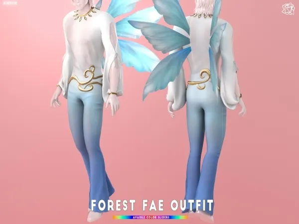 Mix Male Forest Fae brsims - The Sims 4 Custom Content