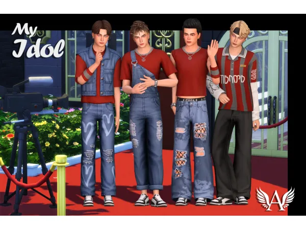 Maxis Match My Idol by angelholiday17 - The Sims 4 Custom Content