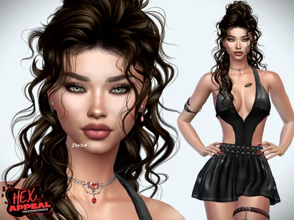Mix Hex Appeal Beth Stevens - The Sims 4 Custom Content