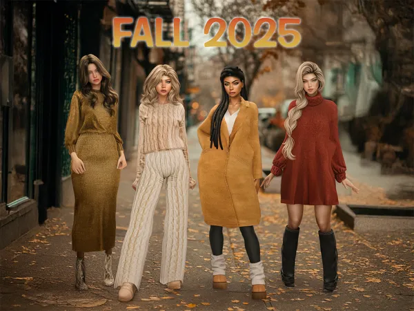 Alpha DAPH'S FALL 2025 COLLECTION - The Sims 4 Custom Content