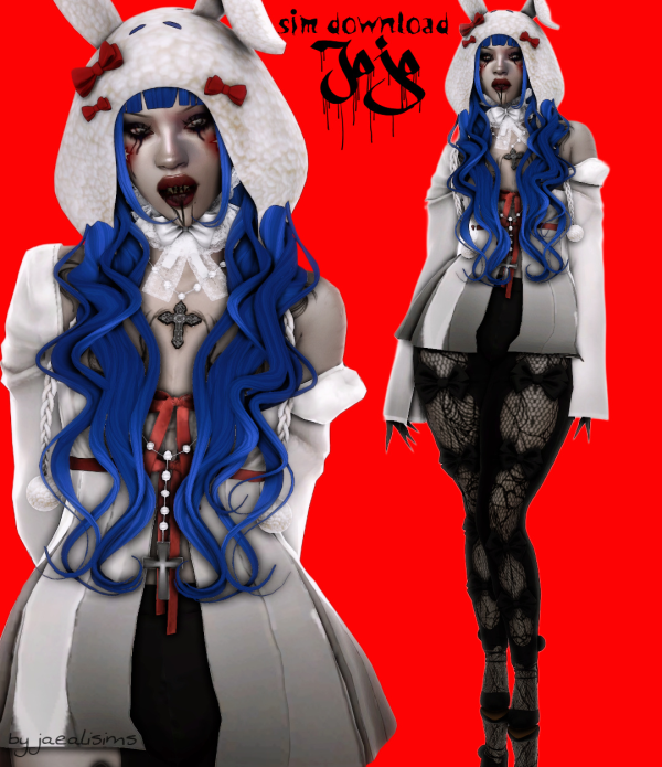 Mix special Halloween sim DL by simsfinds - The Sims 4 Custom Content
