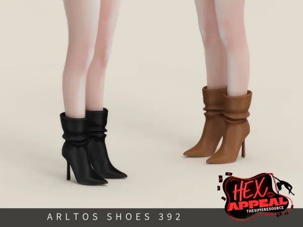 Maxis Match Hex Appeal Slouch Boots by Arltos - The Sims 4 Custom Content