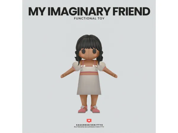 Mix New Imaginary Friends by simsaccess - The Sims 4 Custom Content