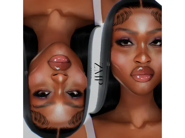 Alpha IBITE lipStick by ziimp - The Sims 4 Custom Content