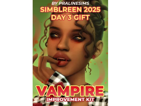 Maxis Match VAMPIRE Improvement Kit by pralinesims - The Sims 4 Custom Content