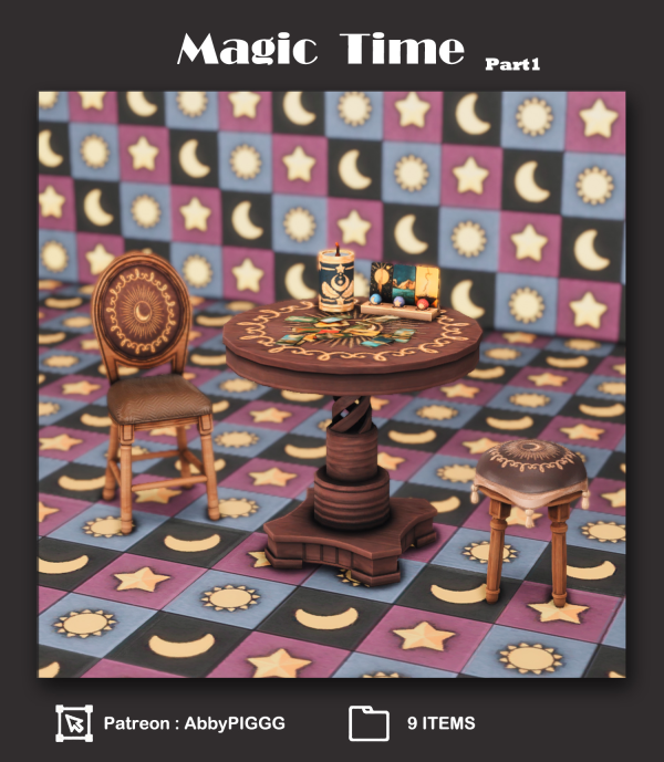 Maxis Match Magic Time by simsfinds - The Sims 4 custom content