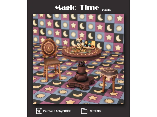 Maxis Match Magic Time by AbbyPIGGG - The Sims 4 custom content