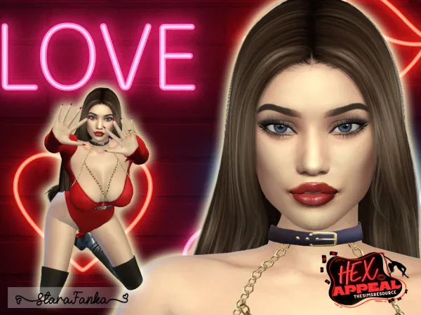 Alpha Sim Sasha Noir - The Sims 4 Custom Content