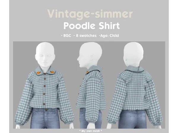 Poodle Shirt by vintage-simmer