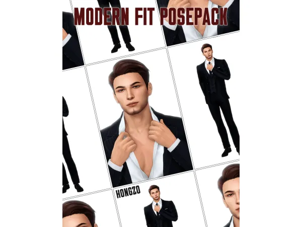 MODERN FIT POSEPACK by hongz0