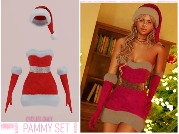 Alpha Pammy Set - The Sims 4 Custom Content