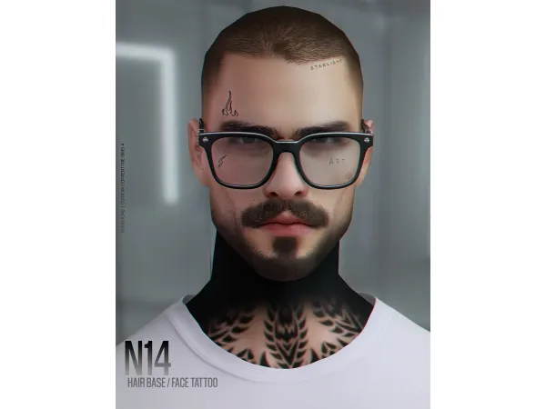 Alpha HAIR BASE N14 Pack Ginger (FREE) - The Sims 4 Custom Content