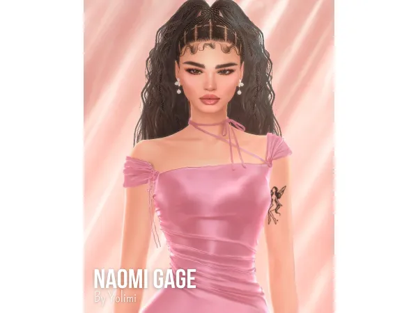 Mix Naomi Gage - The Sims 4 Custom Content
