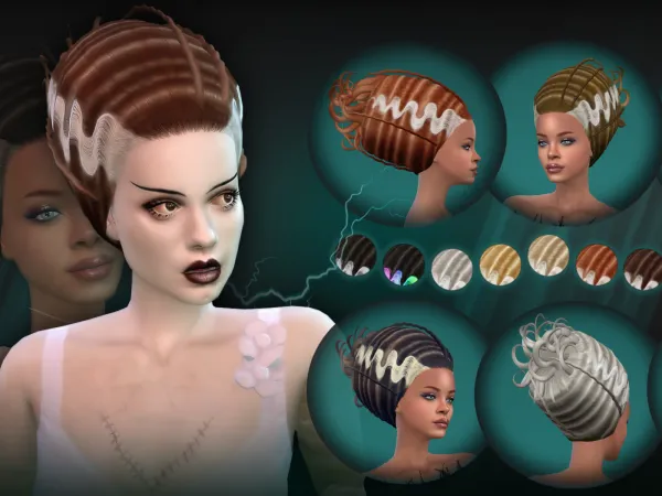 Frankenstein's Bride Hairstyle