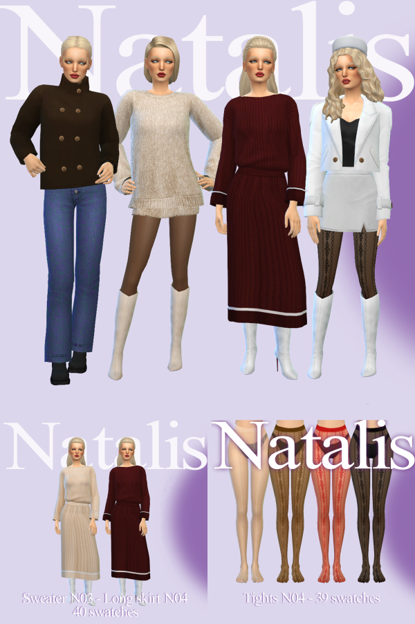 Maxis Match Women's clothing set for September 2025 by Natalis - The Sims 4 Custom Content