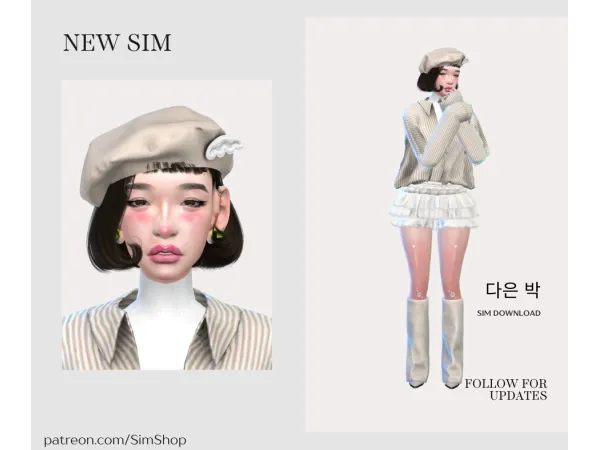 Alpha ub2e4uc740 ubc15 by SimShop - The Sims 4 Custom Content