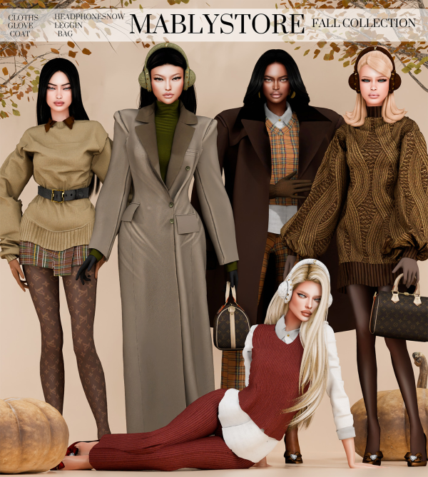 Alpha PRE FALL by simsfinds - The Sims 4 custom content