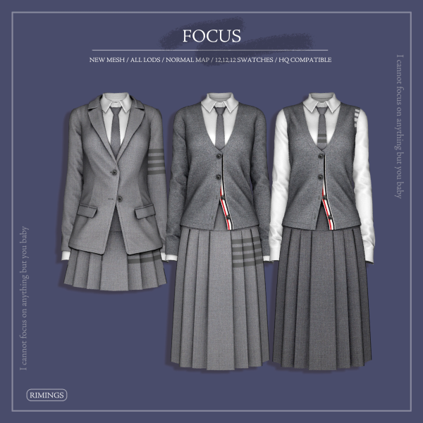 Alpha [RIMINGS] FOCUS by simsfinds - The Sims 4 custom content
