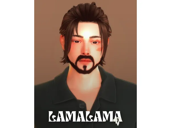 Maxis Match Hair Kairo by lamalamalove - The Sims 4 Custom Content