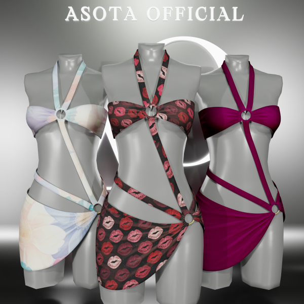 Alpha [ASOTA OFFICIAL] Vivian Outfit by asotaofficial - The Sims 4 Custom Content