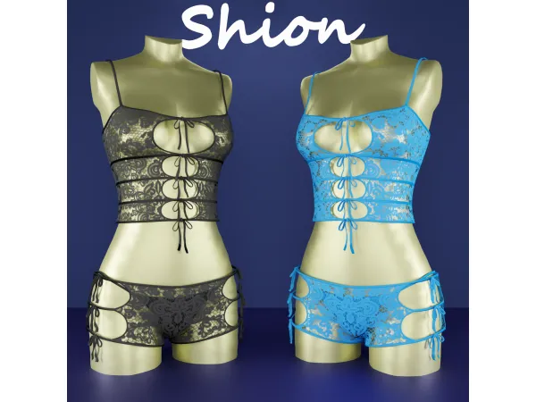 Alpha Shion Alina Jumpsuit - The Sims 4 Custom Content