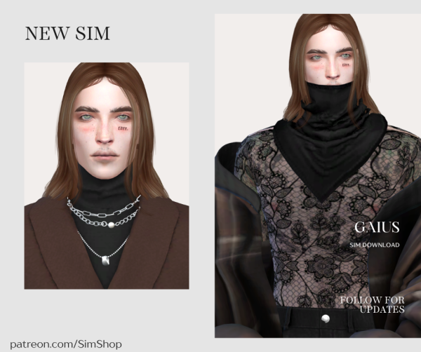 Alpha Gaius E Nomen by simshop - The Sims 4 Custom Content
